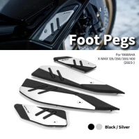 Motorcycle Footrest Foot Pads Pedal Plate Pedals For Yamaha XMAX X MAX 125 250 300 400 XMAX125 XMAX250 XMAX300 XMAX400 (2023-)