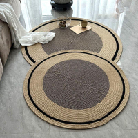 地毯 房間地毯 客廳地毯 床邊地毯 臥室地毯 拼接色編織地毯 客廳茶幾墊沙發邊地墊 家用客廳椅子墊