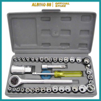 TERMURAH Kunci Sok Set 40 Pcs Kombinasi / Kunci Set Lengkap / Kunci Pas Murah / Kado Ulang Tahun / K