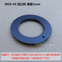 M39-FX Modify Lens Adapter 1.0 1.5 2.0mm thin For M39 to Fuji Fujifilm X Mount X-E2 Camera