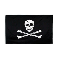 90x150CM jolly roger skull Flag