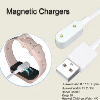 1m USB Charging Cable Power Adapter For keep B4 / Huawei Band 8 7 6 /Watch Fit 2/ Fit Honor Band 6 Smart Watch Charger Data Wire