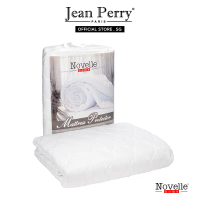Novelle Elastic Straps Mattress Protector I Bed Protector I Mattress Topper I Mattress Pad I Mattres