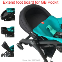 Baby stroller accessories extend footboard extension foot rest ONLY For Pockit, Pockit plus All-Terrain (Not for All-City).