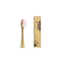 Biodegradable Eco Bamboo Electric Toothbrush Head For Philips HX3/6/9 Series HX6500 HX6731 HX9342 HX9332 Charcoal Soft Bristle
