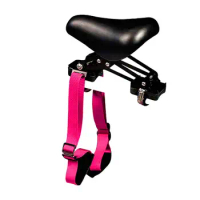 Child Bike Seat Front Mount Kids Bike Seat Portable Bicycle Child Safety Seat Thick Padded Seat With Foldable Footrest For Adult