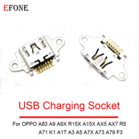For OPPO A83 A9 A9X R15X A15X AX5 AX7 R5 A71 K1 A1T A3 A5 A7X A73 A79 F3 USB Charging Port Dock Connector Socket