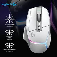 【Logitech 羅技】G502 X PLUS RGB無線電競滑鼠 白色【三井3C】