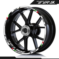 For Benelli TRK 502 Motorcycle Reflective Wheel Sticker Rim Decals Stripe Tire Hub Tape Accessories Waterproof