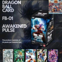 Dragon Ball Kad Permainan FB-01 Awakened Pulse OP09 TCG Box Anime Set Koleksi Card Games 24 Packs Pe
