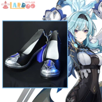 Lardoo Game Genshin Impact Eula Cosplay Shoes Halloween Anime Carnival Customized Shoes For Women