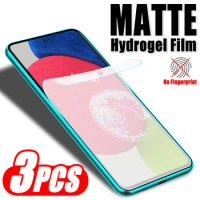 3Pcs Matte Safety Screen Protector For Samsung Galaxy A52 A52s A12 4G 5G Samsun Galaxi A 52s 52 12 4 5 G Gel Soft Hydrogel Film