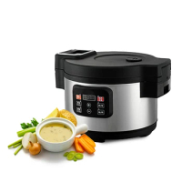 Factory Customized Multi Functional 13L Commercial Rice Cooker 3Kg Capacity Stainless Steel Rice Cooking Machine