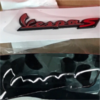 ★★非常偉士★★原廠 Vespa S 後扶手飾蓋 字體 VespaS 貼紙 小的 (現貨)