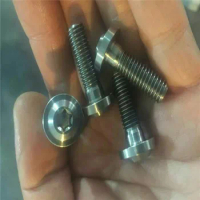 ISO 7380 M4x20 bolt Gr 5 titanium 200 pieces ,free shipping