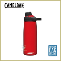 【美國CamelBak】750ml Chute Mag戶外運動水瓶 石榴紅 CB2470601075