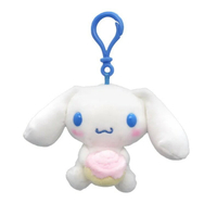 【震撼精品百貨】大耳狗 Cinnamoroll_日本SANRIO三麗鷗 大耳狗絨毛玩偶吊飾-肉桂捲*16157