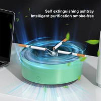 Ashtray Air Purifier Household Negative Ion Air Purifier Multifunctional Multipurpose Detachable for Filtering Second-Hand