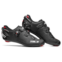SIDI SHOES WIRE 2 CARBON MATT BLACK - SEPATU SEPEDA CLEAT ROADBIKE