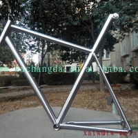 special design!!! titanium road bike frame unusual tube ti road bike frame