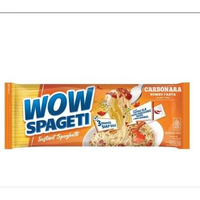 Mie Pasta WOW Spageti All Varian Spaghetti Bolognese Carbonara Mayora mi viral exp panjang lama maka
