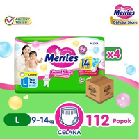 LC - [1 KARTON] Merries Pants Good Skin NB-S40/M32/L28/XL26/XXL28/M48/L42/XL38/M56/L48/XL44 - tabute