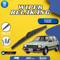 Wiper Belakang Rear Wiper Blade 1PCS Lengkap dengan 3 Adaptor Untuk Mobil Suzuki Forsa