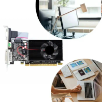 enhanced GT730 Graphics Card 2G Independent Computer Game Independent HDMI-compatible Graphics Card Office Home PC Accessories