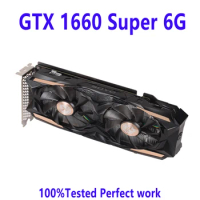 SOYO-tarjeta gráfica NVIDIA GeForce GTX 1660 Super 6G, Memoria GDDR6, 192Bit, PCIEx16 3,0, tarjeta GPU para vídeo de juegos, Combo de ordenador