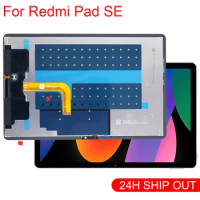 11.0 inch Tested Screen For Xiaomi Redmi Pad SE LCD Display For Redmi Pad 2nd Gen Touch Digitizer Full Assembly Repair Parts