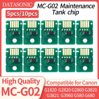 5pcs/10pcs MC-G02 Ink Maintenance Tank Chip for CANON G1020 G2020 G3020 G3060 G1220 G2160 G2260 G3160 G3260 G540 G550 G570 G640