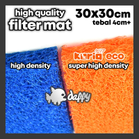 Filter Mat 30x30 cm JAPMAT media filter akuarium kolam kuria filter mat
