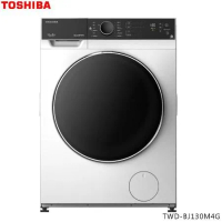 (送刀具組)TOSHIBA東芝12kg變頻溫水洗脫烘滾筒洗衣機TWD-BJ130M4G