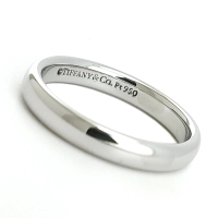 【Tiffany&amp;Co. 蒂芙尼】PT950鉑金-FOREVER婚戒戒指-內直徑1.55公分(展示品)