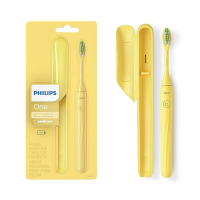 [2美日直購] Philips One Sonicare HY1100/02 芒果黃 電池式電動牙刷 B08LJNZW3Y