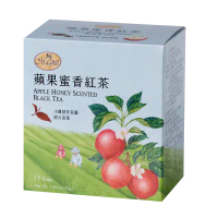 【曼寧花草茶】蘋果蜜香紅茶 3g*15入/盒