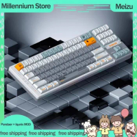 Meizu Pandaer × Iqunix MOD Mechanical Keyboard 3Mode USB/2.4G/Bluetooth Wireless Keyboard RGB Hot Swap 89Keys Keyboards Gifts
