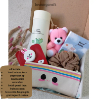 Hampers Kado Cewek Murah Kado Birthday Graduation Anniversary kode F