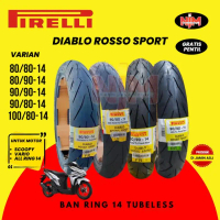 sale - part 1 ban motor ring 14 pirelli diablo rosso sport 8/8 8/9 9/8 9/9 tubeless free pentil