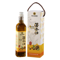【保證責任宮北合作農場】冷壓初榨苦茶油500ml禮盒