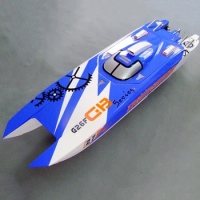 Rc Ship Model DTRC Oil-powered Boat G30F Tiger Shark Electric Boat FRP Hull 30CC Imitation RCMK Engine Remote Control Boat