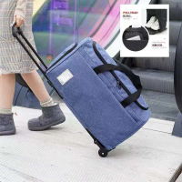 [Free Delivery!] New Trolley Bag, Travel Bag, Waterproof Travel Bag for Men and Women, Portable Trav