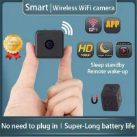 【Local delivery】X9 Mini Camera Wireless WiFi Remote Monitor Camera Tiny Home IP Camera No Need To Pl