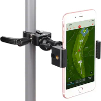 New Cell Phone Holder Mount Clip for Golf Cart,Wheelchair Walker,Stroller,Spin Bike, Table, Clamp Fits iPhone,Galaxy, Nexus