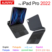 Magic Keyboard For iPad Pro 11 12.9 M2 6th 5th 4th 3rd Generation 2022 2021 2020 2018 Air 5 4 10.9 Air 5th 4th Gen Keyboard Case