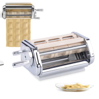 Steel Pasta Lasagna Spaghetti Tagliatelle Ravioli Maker Machine For KitchenAid