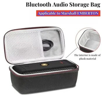 Anti-Scratch Storage Bag for-MARSHALL EMBERTON Speaker Waterproof and Shock-absorbing Protective box with Zipper Easy To open