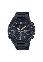 CASIO Casio EDIFICE Jam Tangan Pria - Black - Stainless Steel - ECB-10DC-1ADF