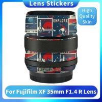 For Fuji Fujifilm XF 35mm F1.4 R Anti-Scratch Camera Sticker Coat Wrap Protective Film Body Protector Skin Cover