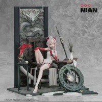 【In Stock】Original Arknights Action Figurals Nian Anime Figurine Statue Figures Cartoon Toy Collectible Model Toy